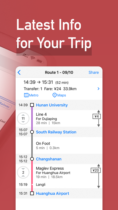 Screenshot #3 pour MetroMan Changsha