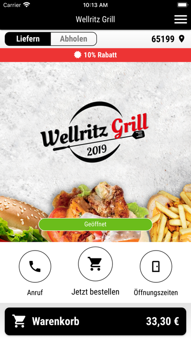 Wellritz Grill Screenshot