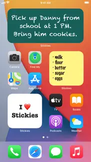stickies - sticky notes widget iphone screenshot 1