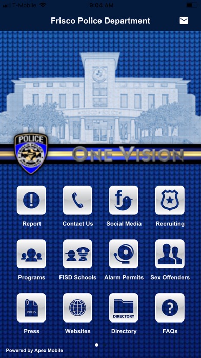 Screenshot #1 pour Frisco Police Department