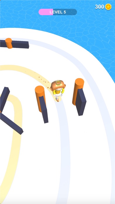 Shoe race: Pencil rush run 3D Screenshot