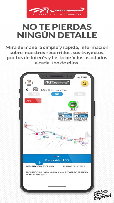 Expreso Rancagua Screenshot
