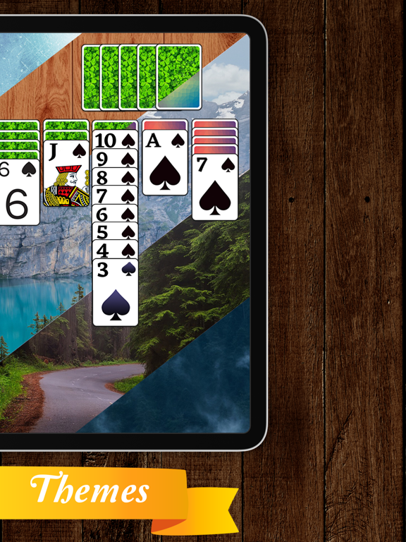 Classic Spider Solitaire Cards iPad screenshot 5 - Games app