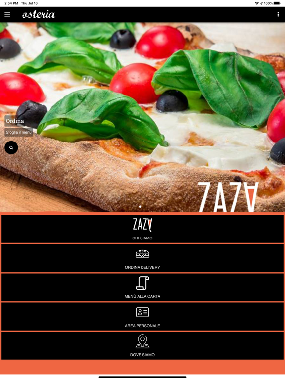 Screenshot #4 pour Osteria ZAZÀ