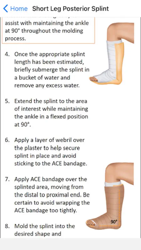Splinting 101 screenshot 4 of 4