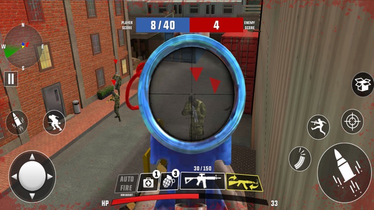 Anti-Terrorist Commando 4v4 screenshot-4