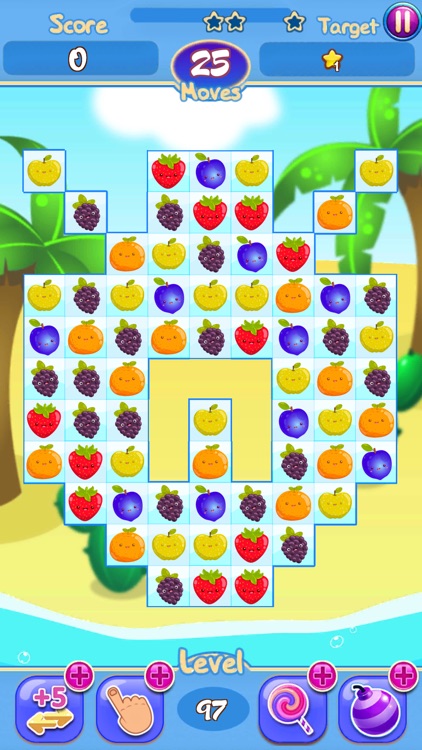 Tasty Crush: The Fruit War