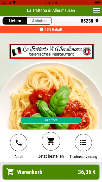 La Trattoria di Allershausen Screenshot
