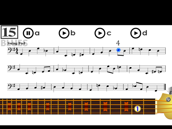 Screenshot #6 pour Apprendre à jouer de la Basse