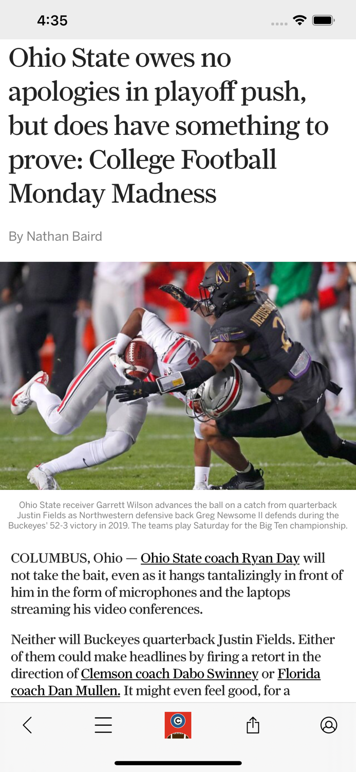 Buckeyes Football News