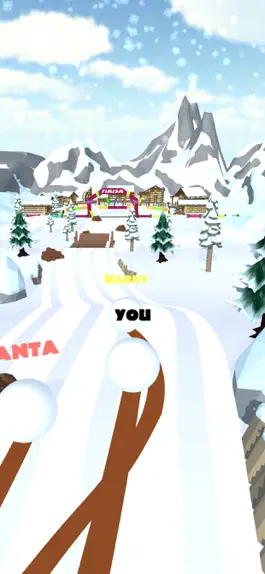 Game screenshot Snow Ball Race apk