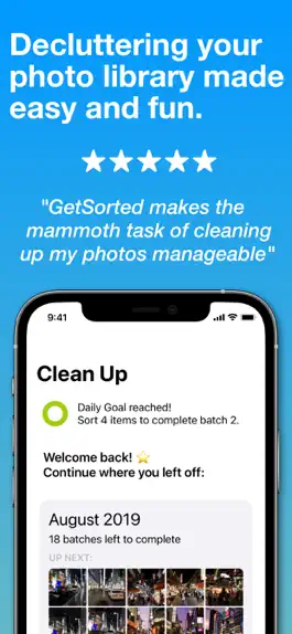 Game screenshot GetSorted: Clean Up Photos mod apk