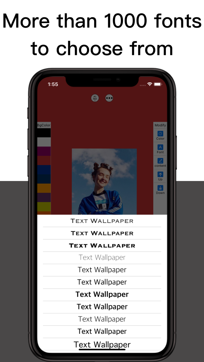 Text Wallpaper By yourself