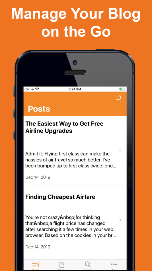 #1. Blog for Blogger (iOS) 게시자: Top Nine