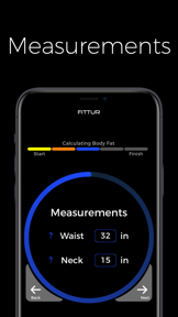 Body Fat Calculator By Fittur screenshot
