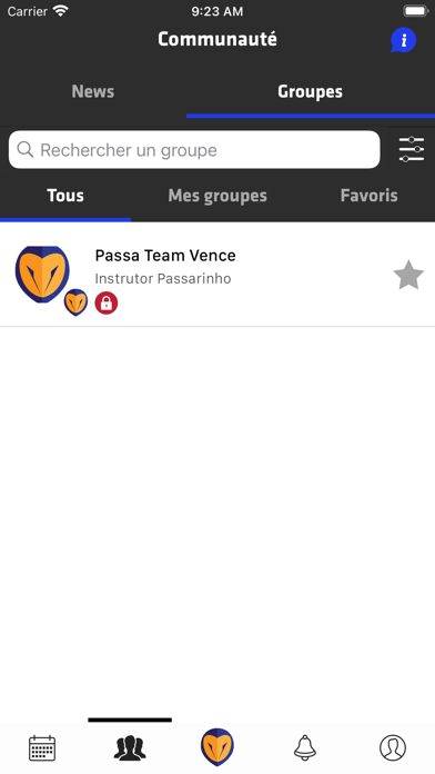Passa Team Screenshot
