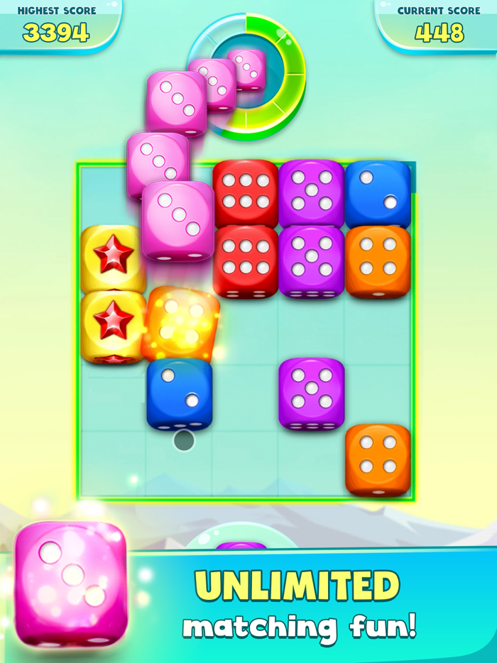 Dice - Merge Puzzle Numbers