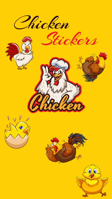 Street Chicken Chick Stickers Screenshot