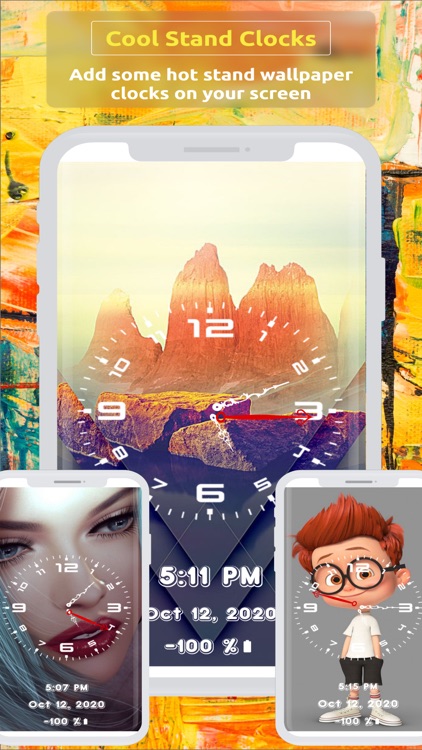 Analog Clock ~ Stand Face Time screenshot-7