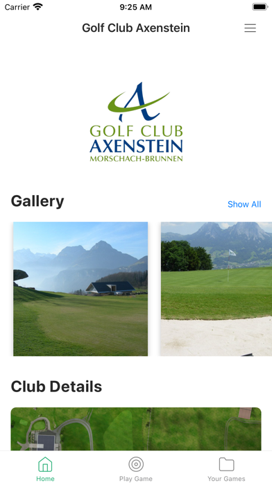 Golf Club Axenstein Screenshot