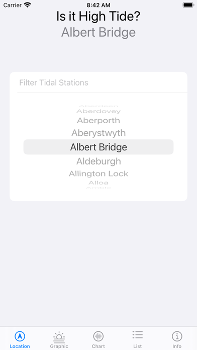 UK Tide Checker Screenshot