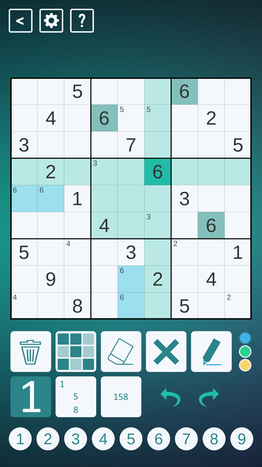 #1. Classic Sudoku! (iOS) 由: Nick Carney