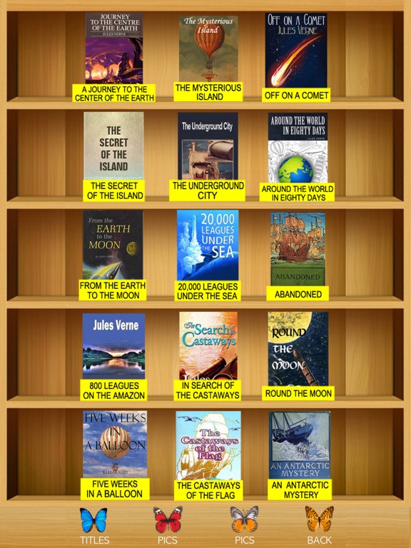 Screenshot #5 pour Les romans de Jules Verne