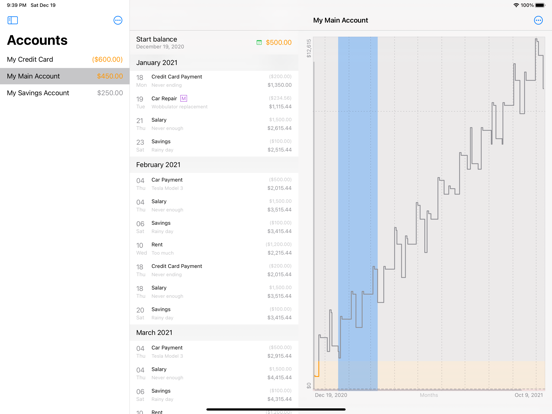 Screenshot #4 pour Cashflows Pro