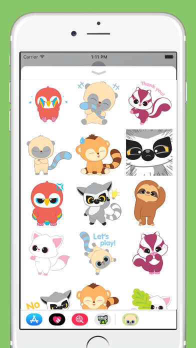 YooHoo Animated Stickers Screenshot