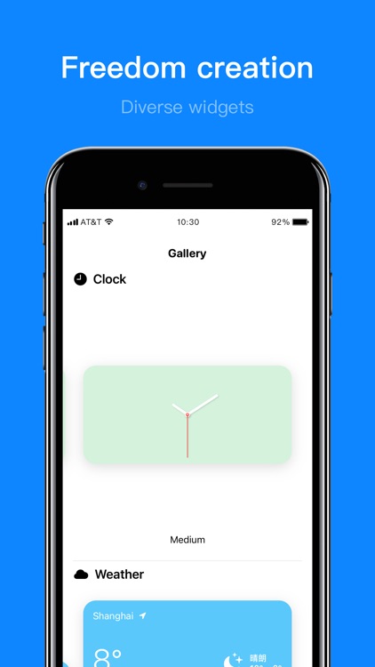 One Widget - Custom Homescreen