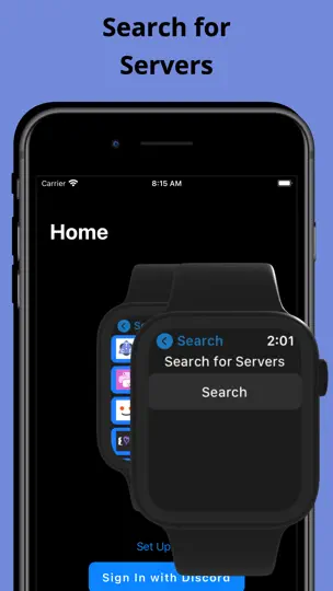 Capture d'écran de Watch For Discord sur iPhone 6
