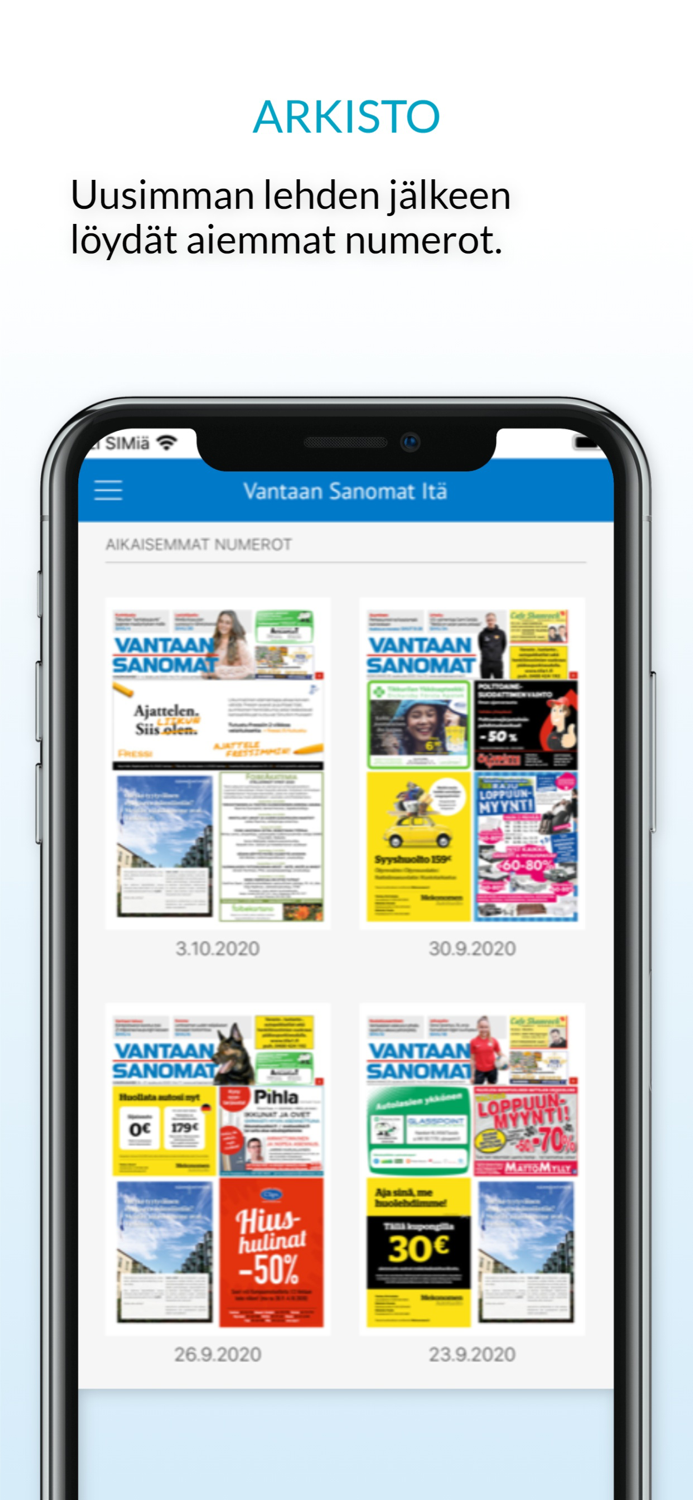 Vantaan Sanomat päivän lehti