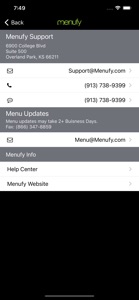 Menufy Business Manager screenshot #4 for iPhone