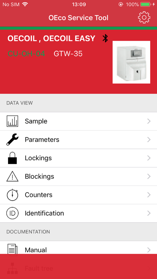 #1. Oeco Service Tool (iOS) Podle: Oertli Thermique
