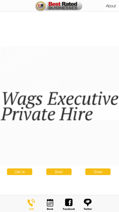 Screenshot #1 pour Wags Executive Private Hire