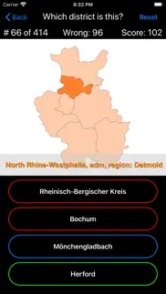 germany map quiz iphone screenshot 3
