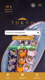 tokyo sushi bar iphone screenshot 1