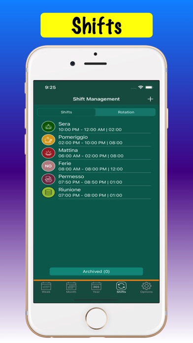 Register Shifts Screenshot