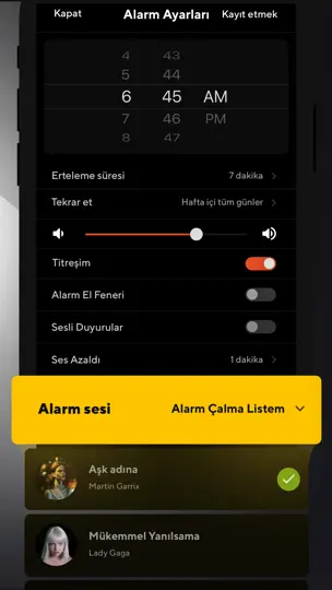 Çalar Saat - Uyku Müzik, Hava iPhone Ekran Görüntüsü 8