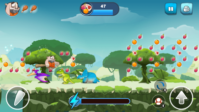 Caveman Dash - Dino Hunter Screenshot