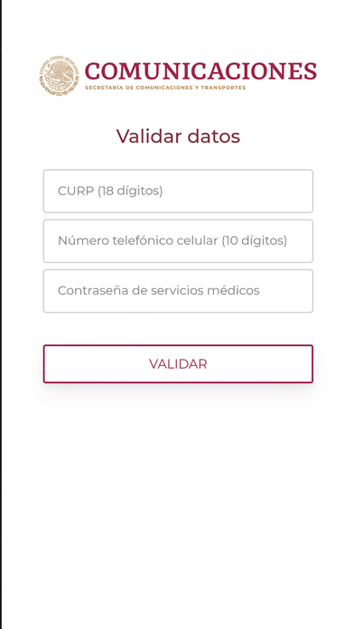 Licencia Federal Digital Screenshot