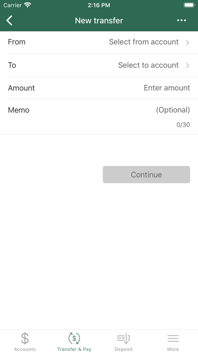 VisionBankIowa Screenshot
