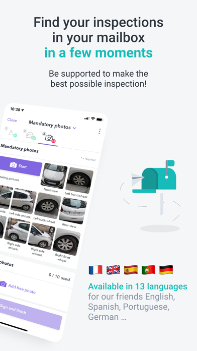 WeProov - Car Inspection Screenshot
