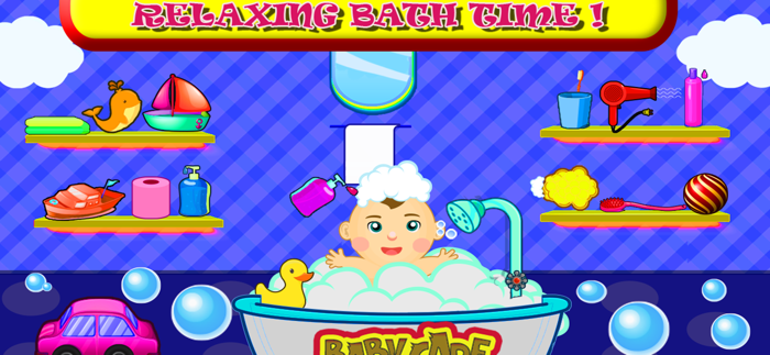New Born Baby Care Games