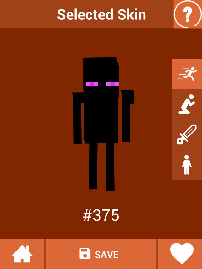 Download Minecraft - Ender Man Minecraft Skin PNG Image with No