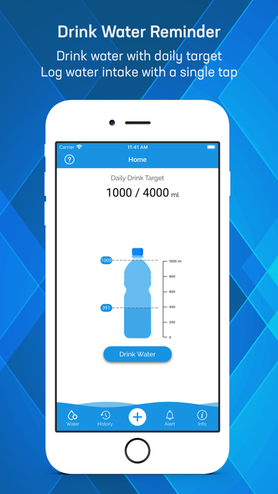 Screenshot #1 pour Drink Water Reminder & Tracker