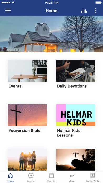 Helmar Lutheran Church Screenshot