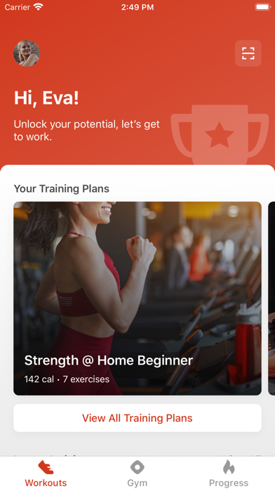 Trillium Sport & Fitness Screenshot