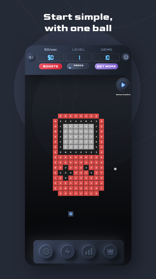 #4. Idle Brix (iOS) 由: Gengolia Ltd.