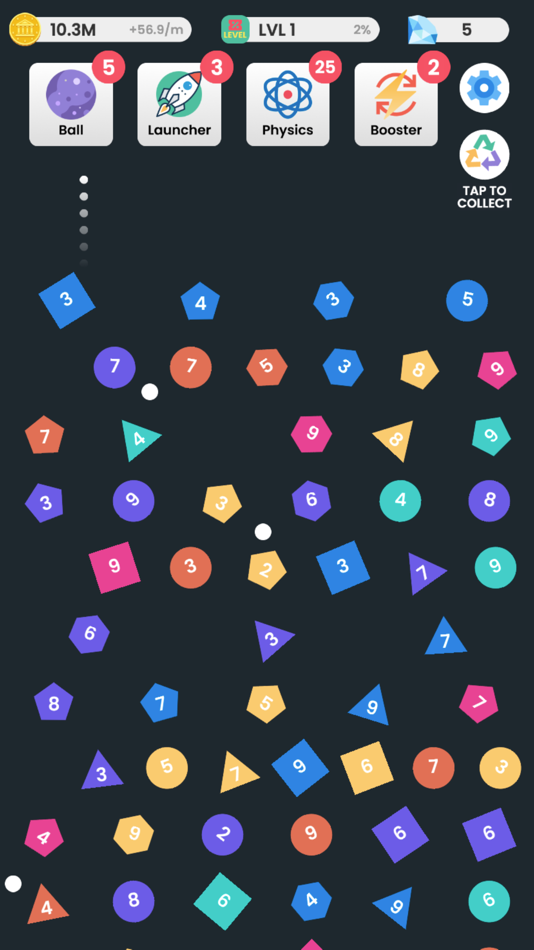 #1. Idle Pinball Breakout (iOS) 由: Ruoyu Sun